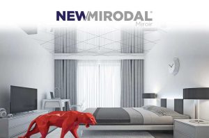 NEW/MIRODAL Lustro - Niestandardowa płytka sufitowa z efektem lustra