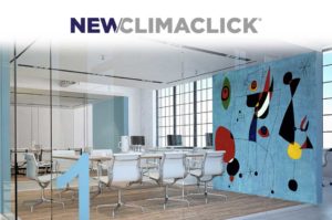 NEW/CLIMACLICK - Airconditioning geïntegreerd in muren en plafonds